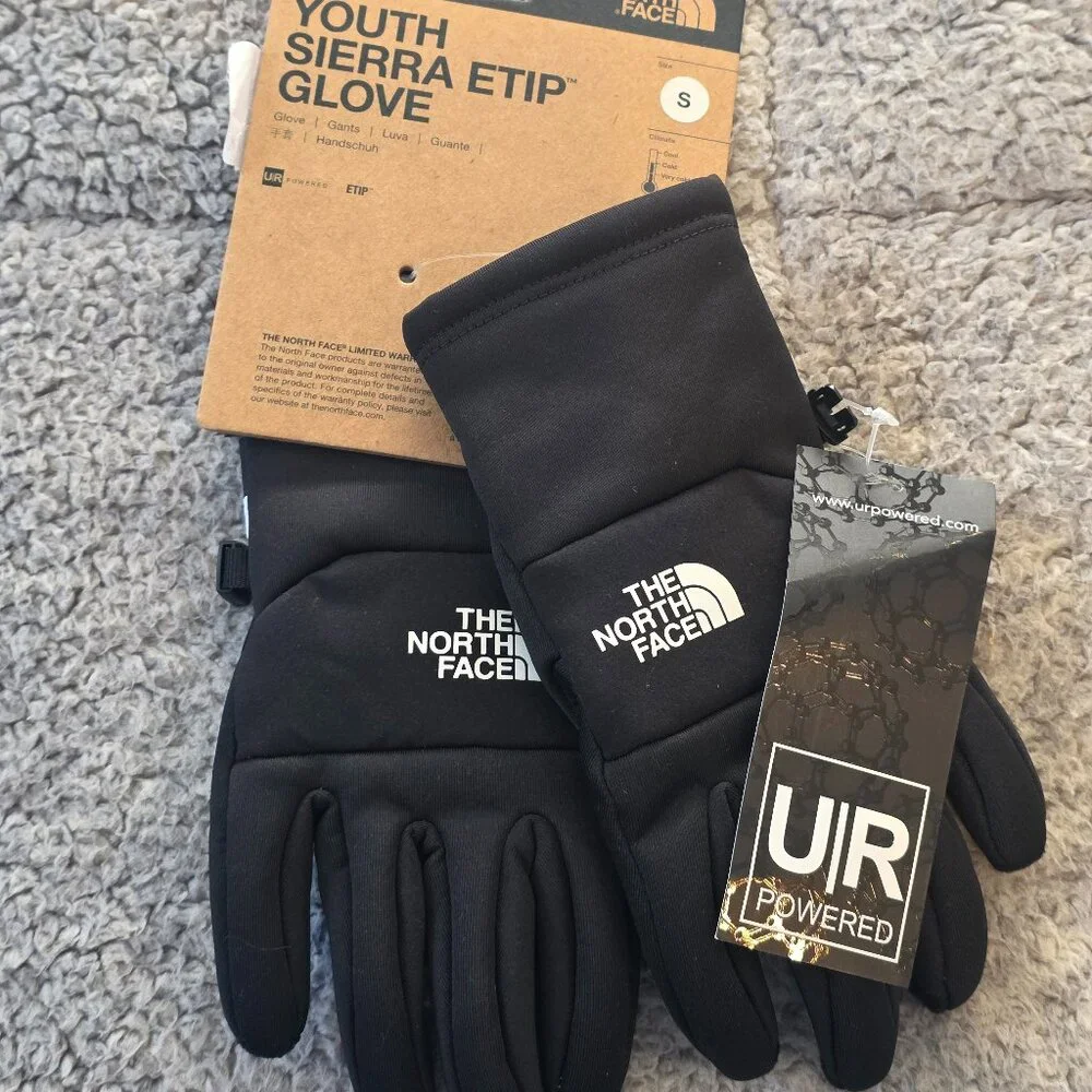 NWT: The North Face Youth Sierra ETIP Glove